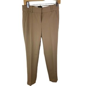 J.crew 365 Cameron Pants Size P4 NWT Petite Khaki Pleated
